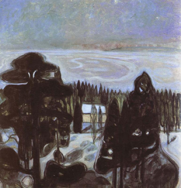 The night, Edvard Munch